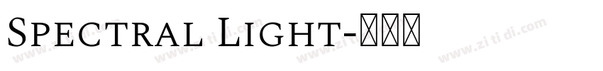 Spectral Light字体转换